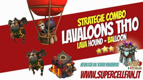 Lavaloonion: Strategie Combo per Clash of Clans