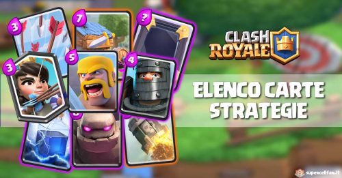 Playful See insects spin Carte Clash Royale: Elenco completo