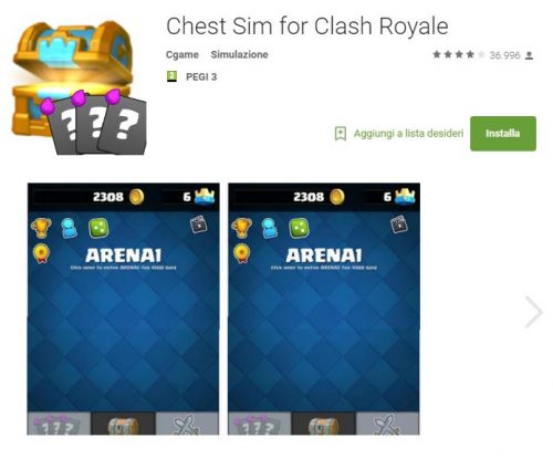 Download Simulatore Deck per Clash Royale
