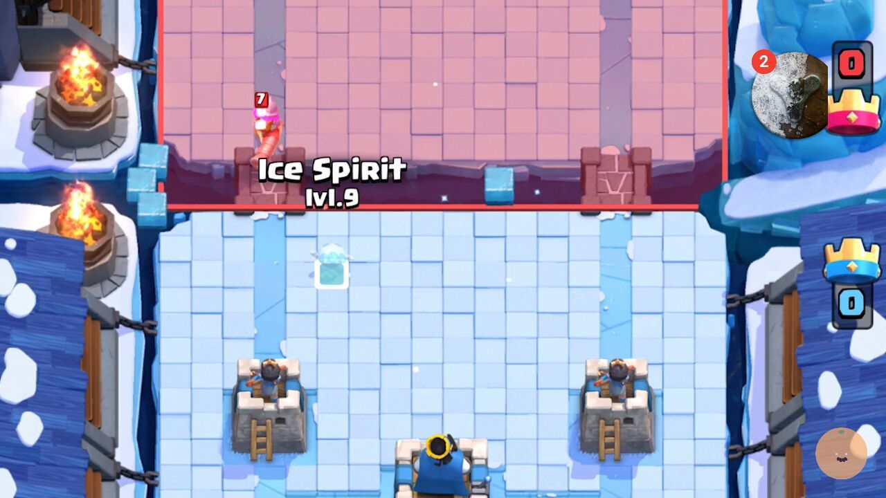attacco dello spirito di ghiaccio