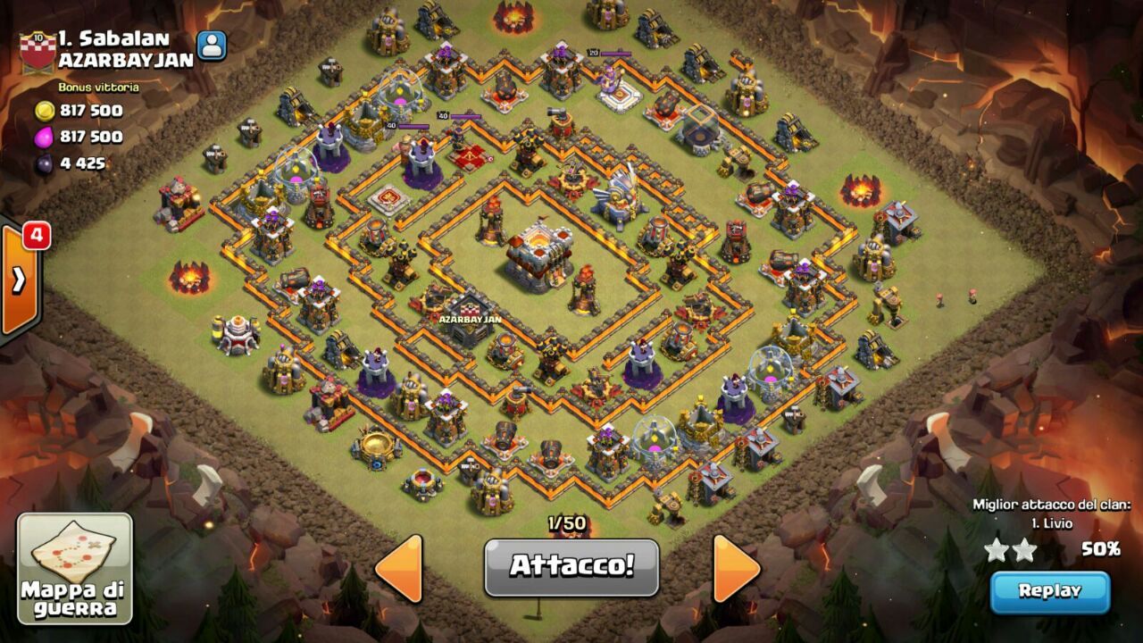 layout war base clash of clans th11