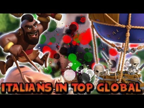 [VIDEO] Bh7 clash of Clans italians in top global