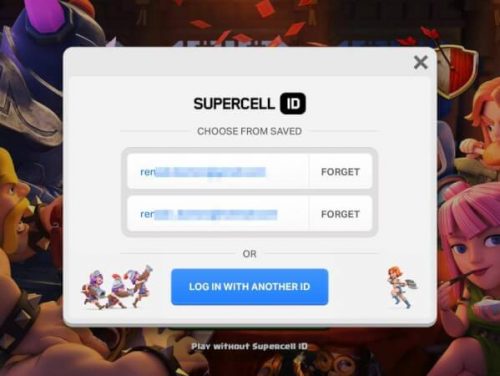 come creare Supercell ID